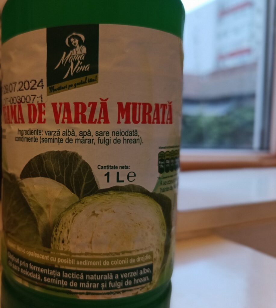 zeamă de varză